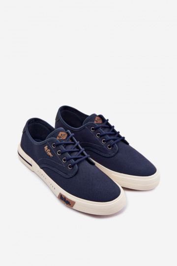 Scarpe casual da uomo Lee Cooper LCIN-26-02-4087 blu scuro 2