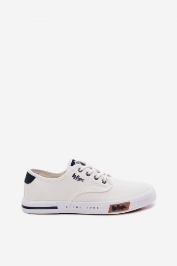 Scarpe casual da uomo Lee Cooper LCIN-26-02-4086 bianche 2