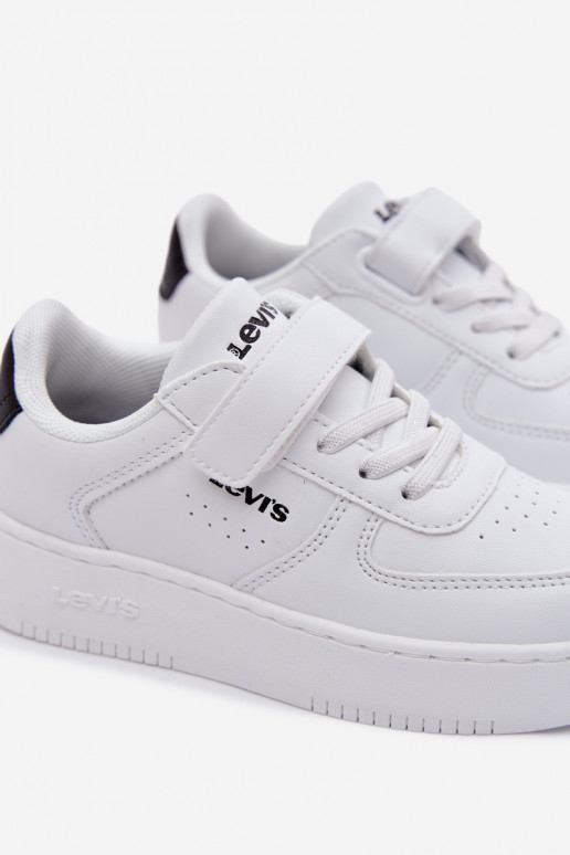 Scarpe modello sneakers Infantile con chiusure adesive LEVI'S NEIN UNION BOLD VUNB0001S Colore bianco