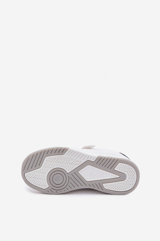Scarpe modello sneakers Infantile con chiusure adesive LEVI'S JOHN SE VJOH0012S Colore bianco
