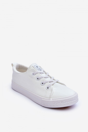 Pelle Scarpe per il tempo libero per bambini Colore bianco Poliana