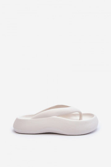 Ciabatte da donna con schiuma Pantofole Colore bianco Roux