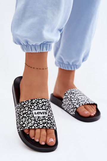 Pantofole Gioventù LEVI'S VPOL0251S-1335 colore nero