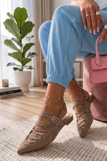 Ballerine color caramello...