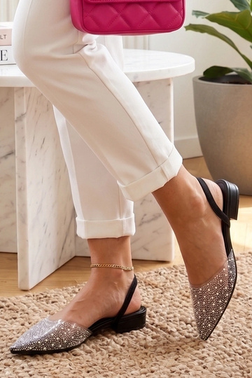 Ballerine trasparenti con...