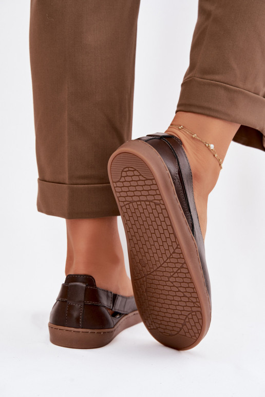 Ballerine Barefoot Zazoo 10217 color cioccolato