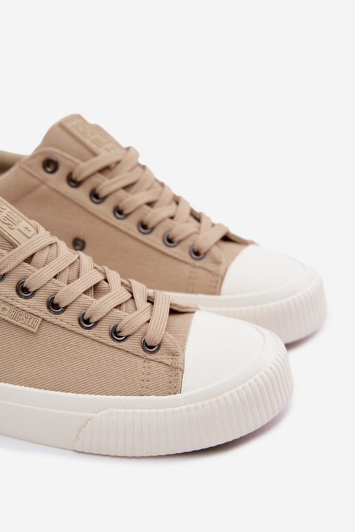 Scarpe basse da uomo color sabbia