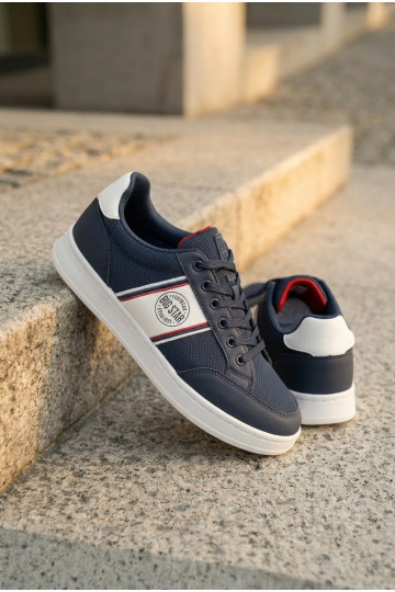 Sneakers blu scuro da uomo