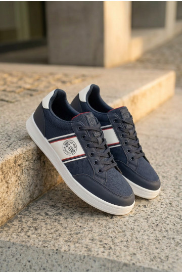 Sneakers blu scuro da uomo 2