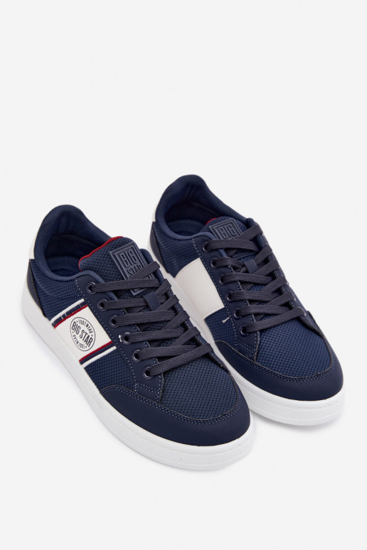 Sneakers blu scuro da uomo