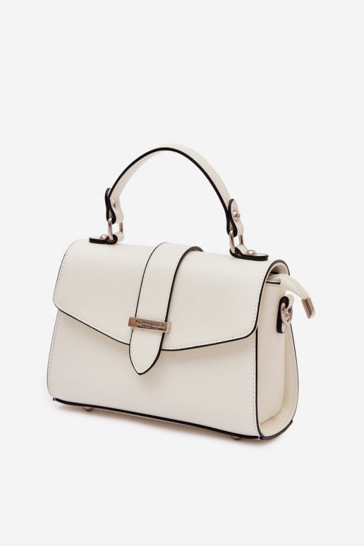 Palmare Postino con strisce decorative colore avorio Belveta