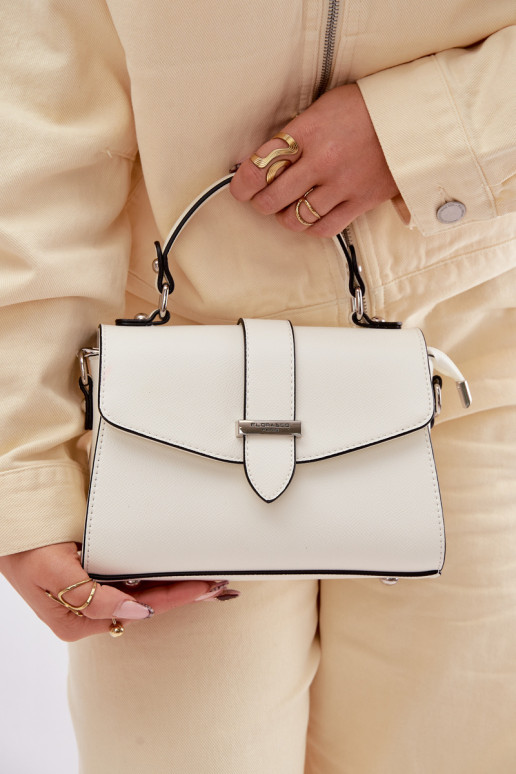 Palmare Postino con strisce decorative colore avorio Belveta