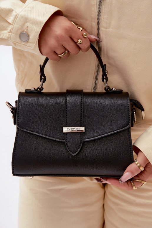 Palmare Postino con strisce decorative nero Belveta