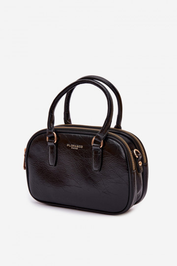 Borsa da viaggio nera in ecopelle Soraya 2