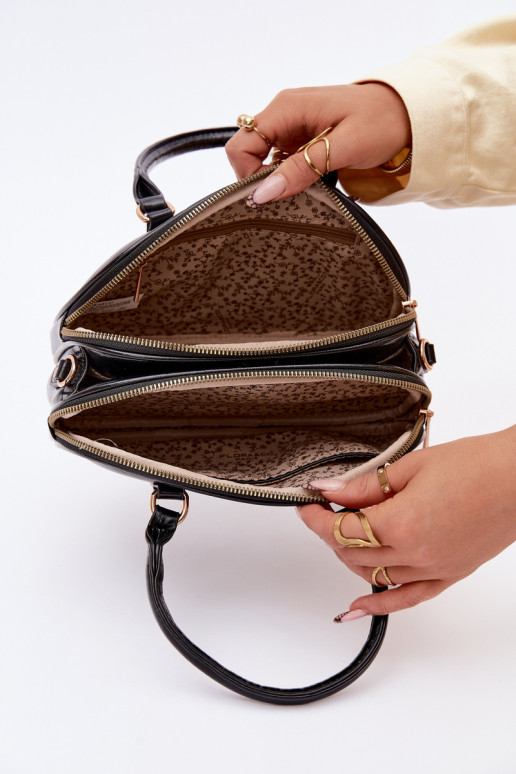 Palmare Typu Tronco Piccolo in ecopelle nero Soraya