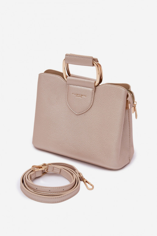 Palmare Tronco Piccolo in ecopelle colore dorato Lorielle