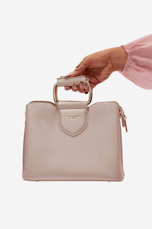 Palmare Tronco Piccolo in ecopelle colore dorato Lorielle