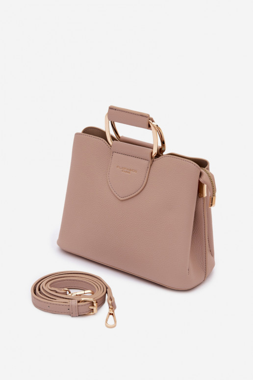 Palmare Tronco Piccolo in ecopelle Buiobeige Lorielle