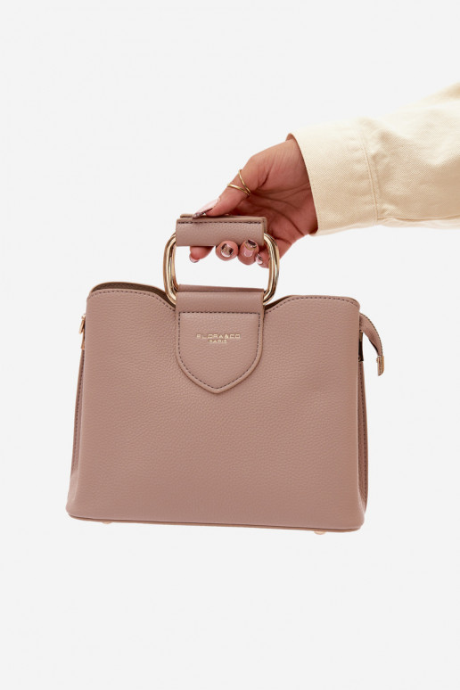 Palmare Tronco Piccolo in ecopelle Buiobeige Lorielle