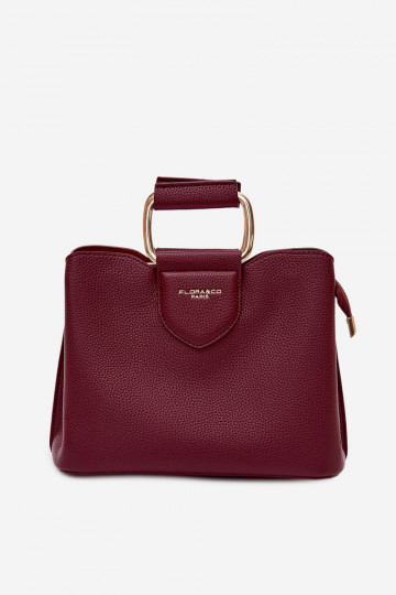 Palmare Tronco Piccolo in ecopelle Borgogna Lorielle