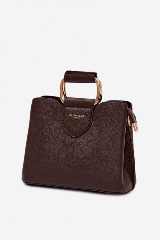 Palmare Tronco Piccolo in ecopelle CzekoladoAa Lorielle