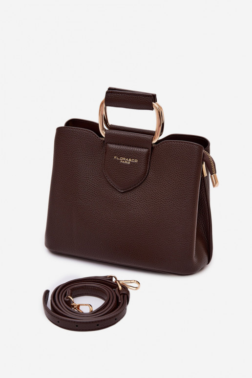 Palmare Tronco Piccolo in ecopelle CzekoladoAa Lorielle