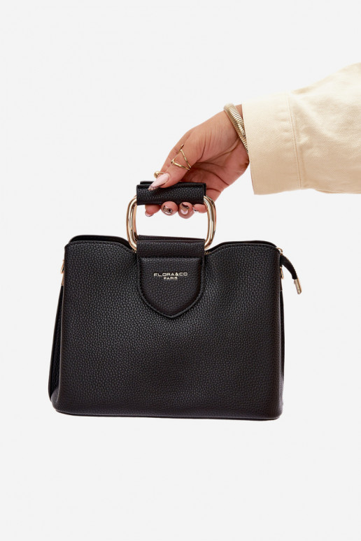 Palmare Tronco Piccolo in ecopelle nero Lorielle