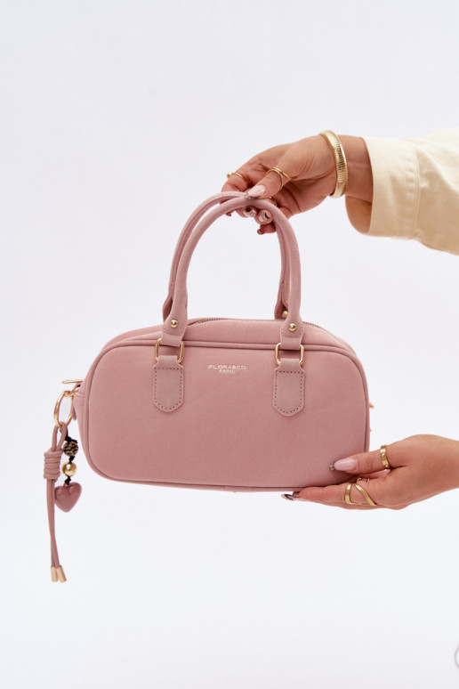 Palmare Typu Tronco Piccoloin ecopelle scamosciatau rosa Annelle