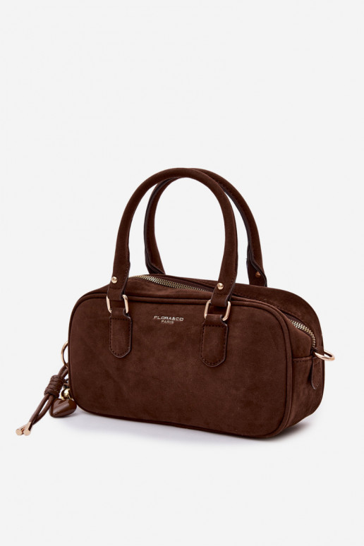 Palmare Typu Tronco Piccoloin ecopelle scamosciatau CzekoladoAa Annelle