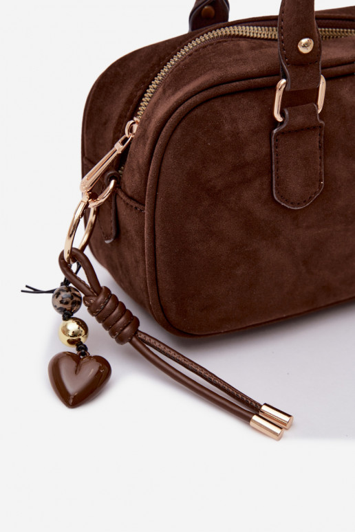 Palmare Typu Tronco Piccoloin ecopelle scamosciatau CzekoladoAa Annelle