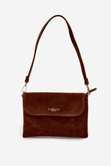Borsa piccola in similpelle di colore marrone Lucelle