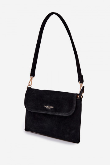 Borsa piccola in similpelle di colore nero Lucelle 2