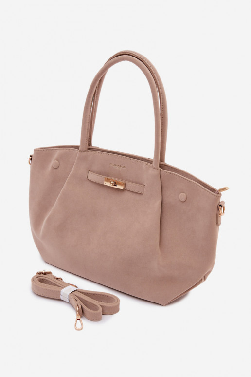 Palmare Typu AcquirenteImitacji dalla pelle scamosciatau colore avorio Nellia