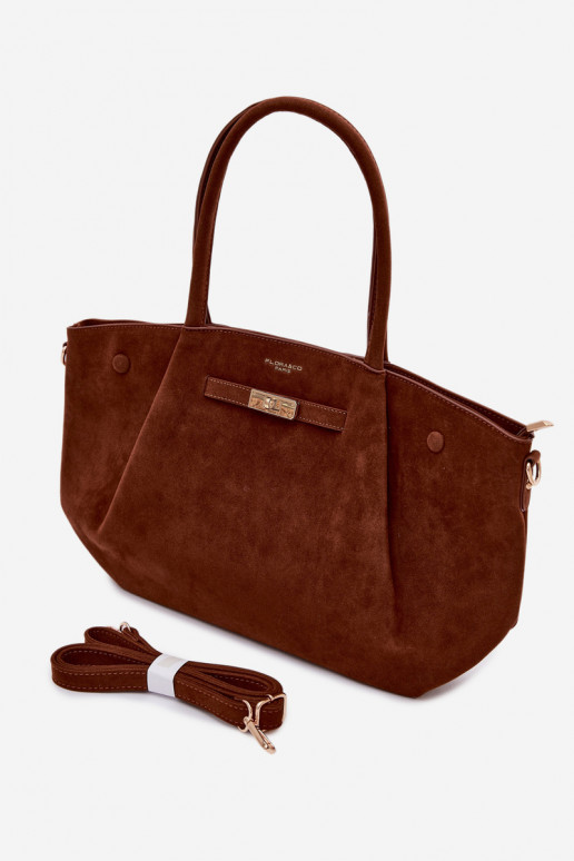 Palmare Typu AcquirenteImitacji dalla pelle scamosciatau colore marrone Nellia