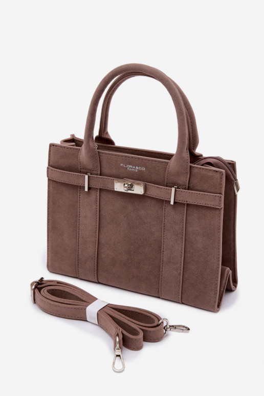 Palmare Typu TroncoImitacji dalla pelle scamosciatau Buiobeige Noressa