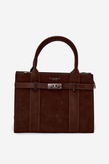 Palmare Typu TroncoImitacji dalla pelle scamosciatau CzekoladoAa Noressa