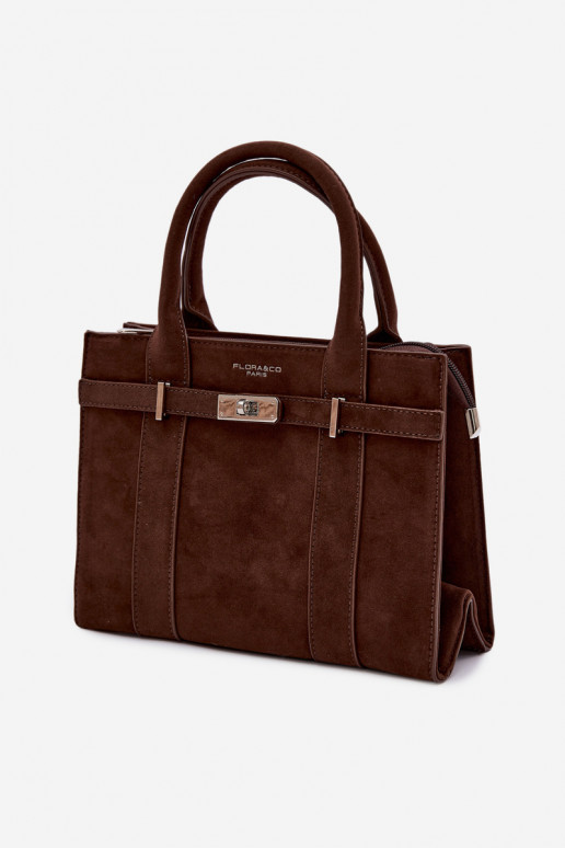 Palmare Typu TroncoImitacji dalla pelle scamosciatau CzekoladoAa Noressa