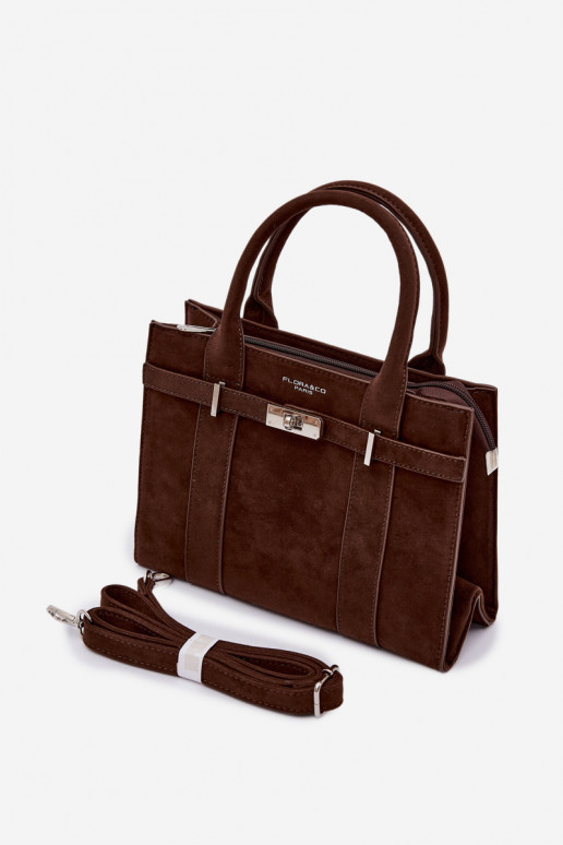 Palmare Typu TroncoImitacji dalla pelle scamosciatau CzekoladoAa Noressa