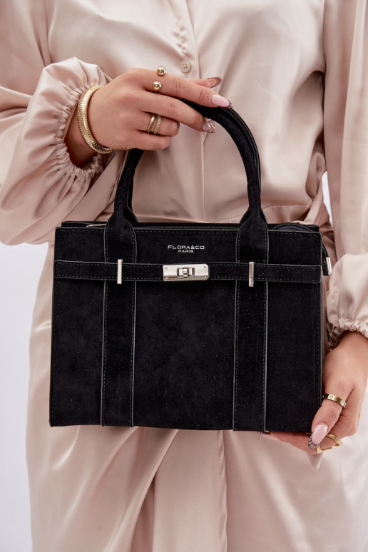 Palmare Typu TroncoImitacji dalla pelle scamosciatau nero Noressa