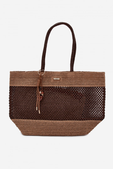 Intrecciato Borsetta/borsa Acquirente GrandeBrelokiem Deverrone Lucette