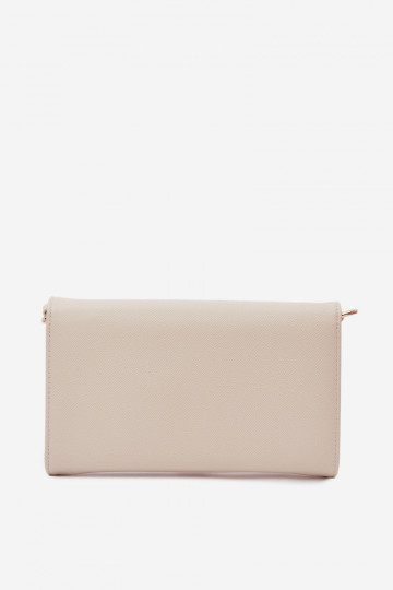 Palmare tipo di bBocca Portafoglio due in uno con strisce decorative Brillantementebeige Pauline 2