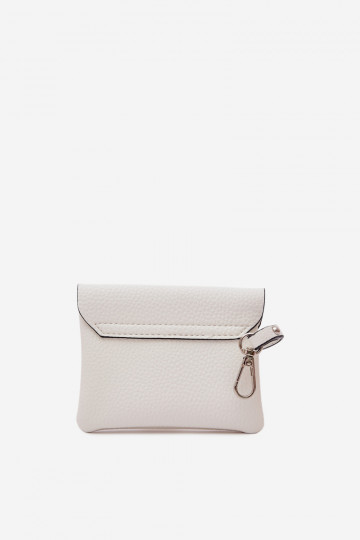Portmonetka Femminile in ecopelle colore avorio Calienne 2