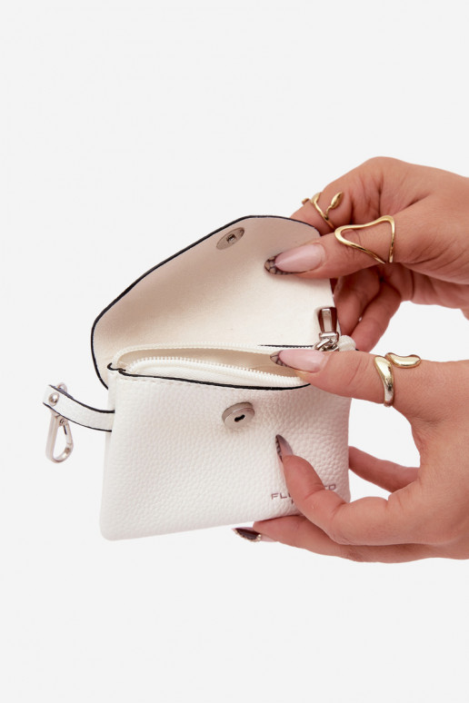 Portmonetka Femminile in ecopelle colore avorio Calienne