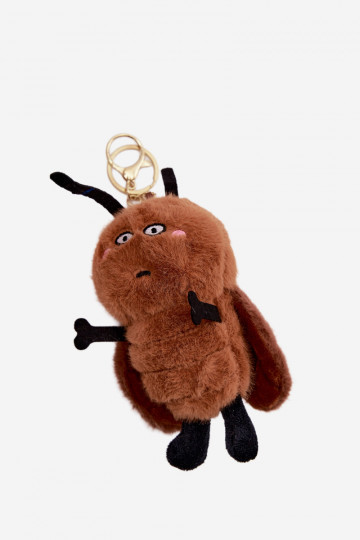 Breloczek ZaAieszka Do Torebki Kluczy Deveskotka Pszczoła colore marrone 2