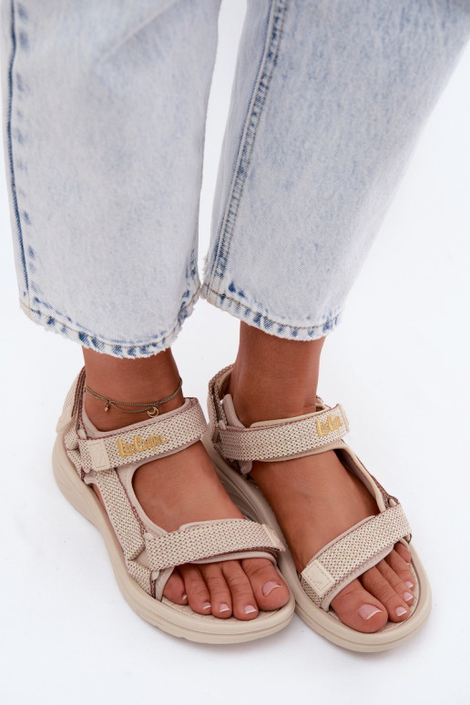 Sandali da donna Lee Cooper LCIN-26-34-4431L beige
