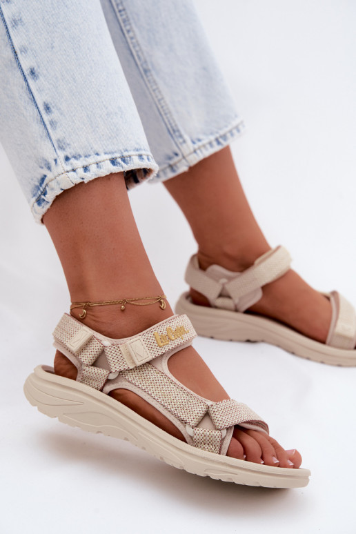 Sandali da donna Lee Cooper LCIN-26-34-4431L beige