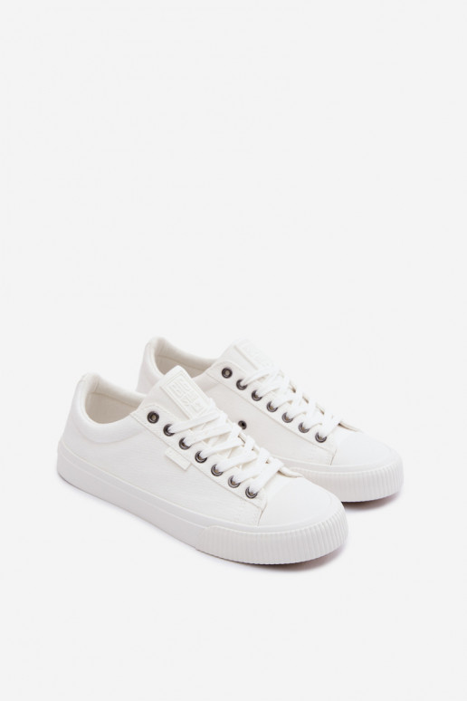 Scarpe basse da uomo bianche