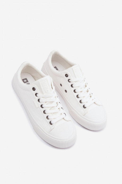 Scarpe basse da uomo bianche