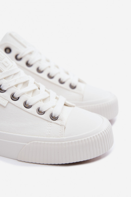 Scarpe basse da uomo bianche