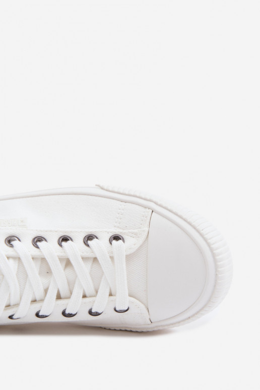 Scarpe basse da uomo bianche